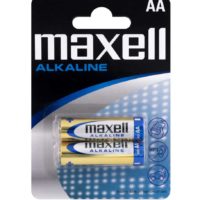 Pilas Maxell bateria original Alcalina Tipo AA LR6 SUPER ALKALINE blister  4X Uds