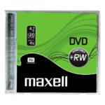 DVD+RW 5 Pack 10mm Jewel Case